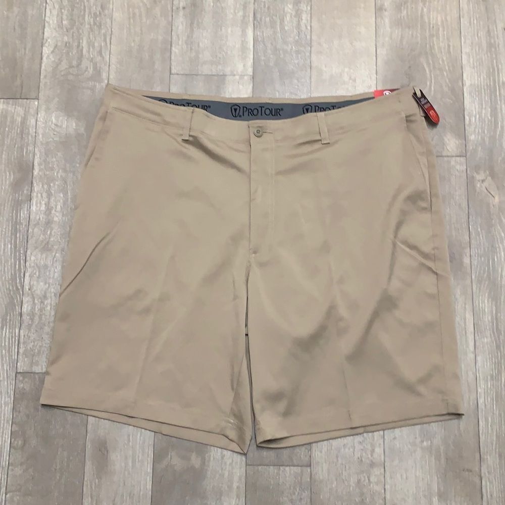 Mens NWT Pro Tour‎ Golf Comfort Stretch Tech Shorts